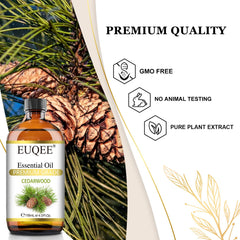 Cedarwood essential oil setup for diffuser and humidifier