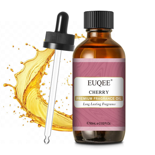 EUQEE Cherry Fragrance Oil 60ml bottle with glass dropper