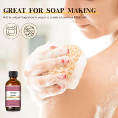 DIY soap making with EUQEE Cherry Fragrance Oil