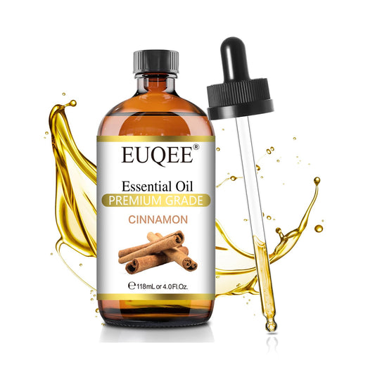 Cinnamon Essential Oil EUQEE bottle 118ml with amber glass