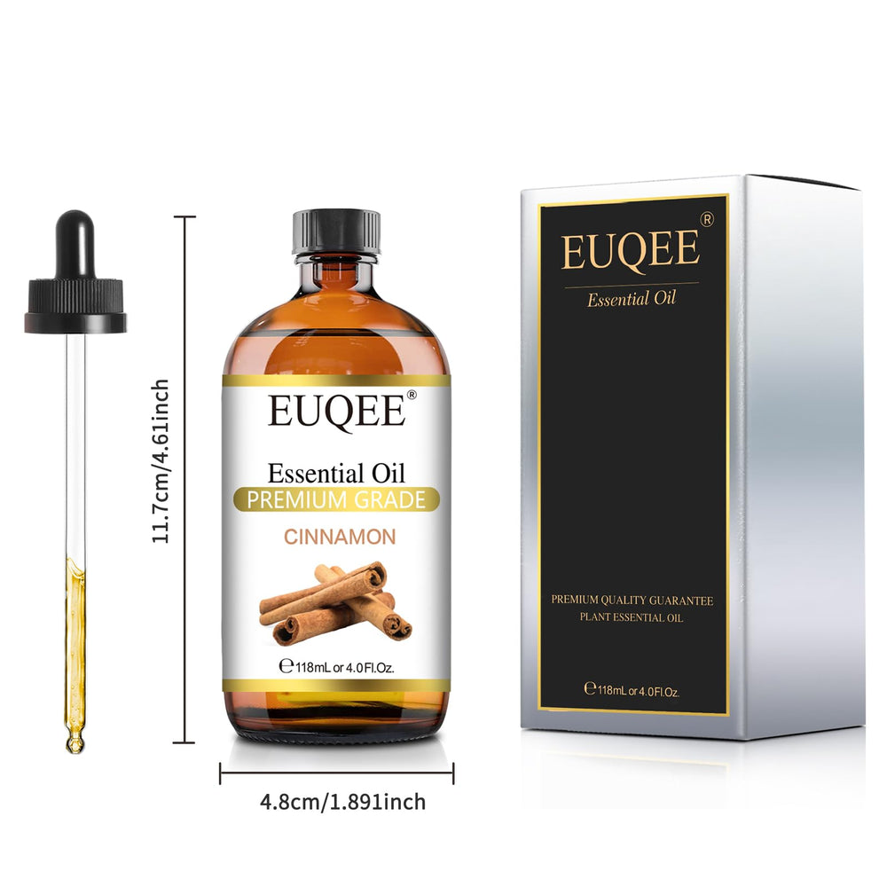 Cinnamon essential oil suitable for diffusers and aromatherapy