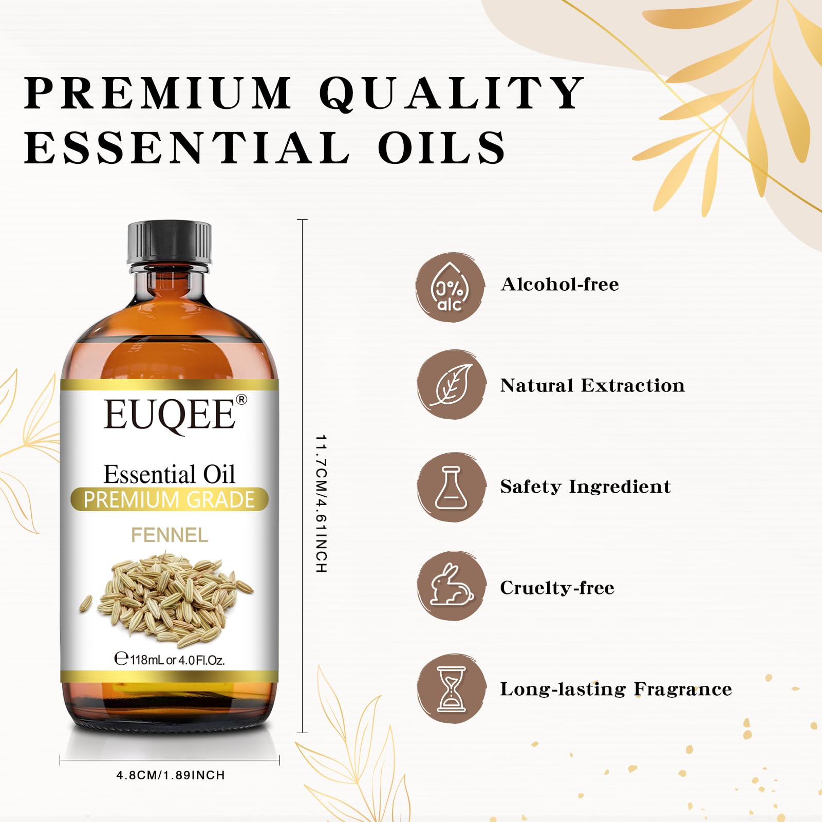 Aromatherapy with EUQEE fennel essential oil