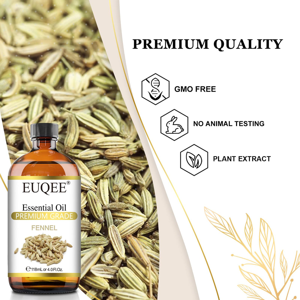 Fennel essential oil being used in a diffuser