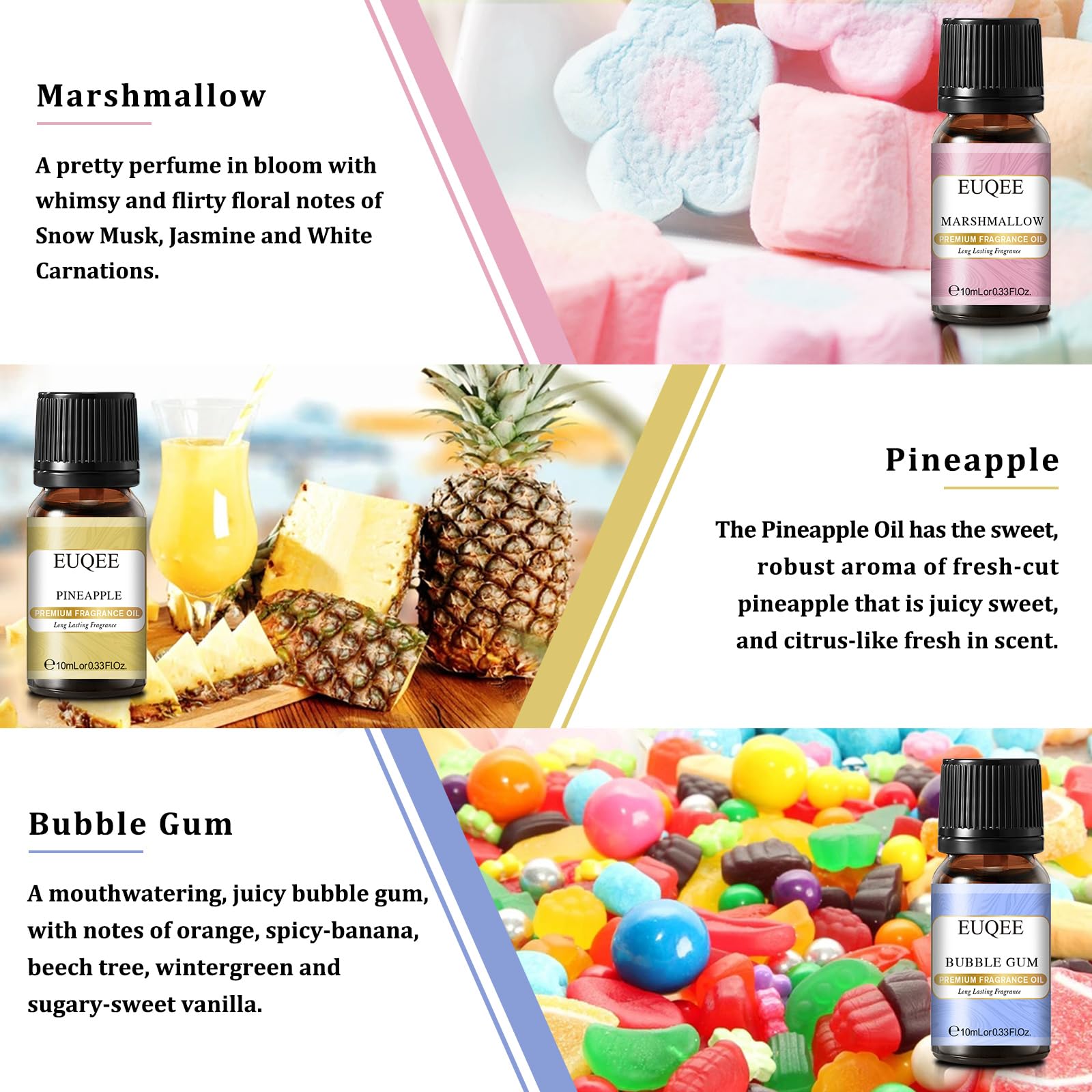 Fragrance oil gift box packaging