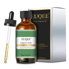 Gift-ready packaging for EUQEE Forest Pine Fragrance Oil