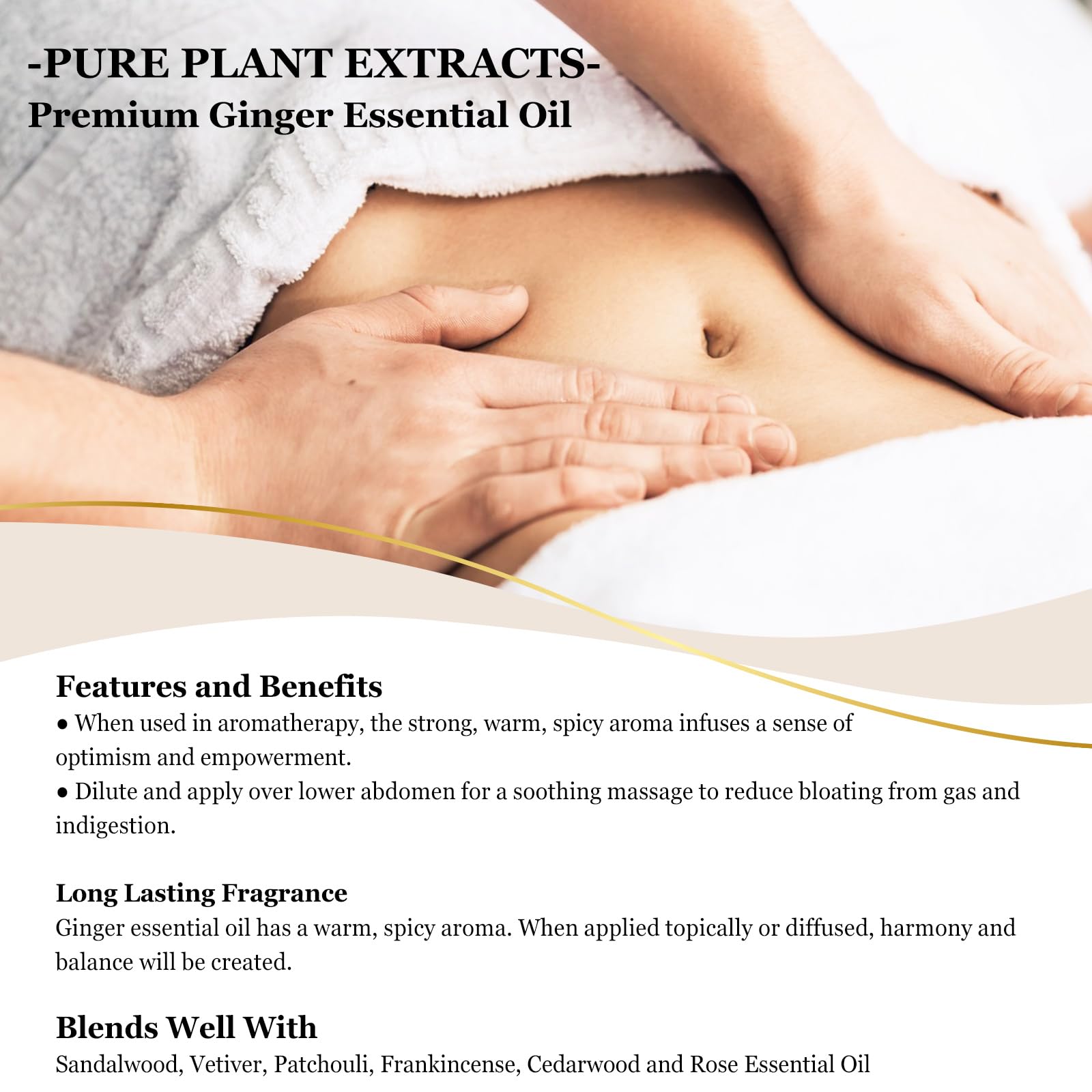 Ginger essential oil used for candle making with EUQEE bottle