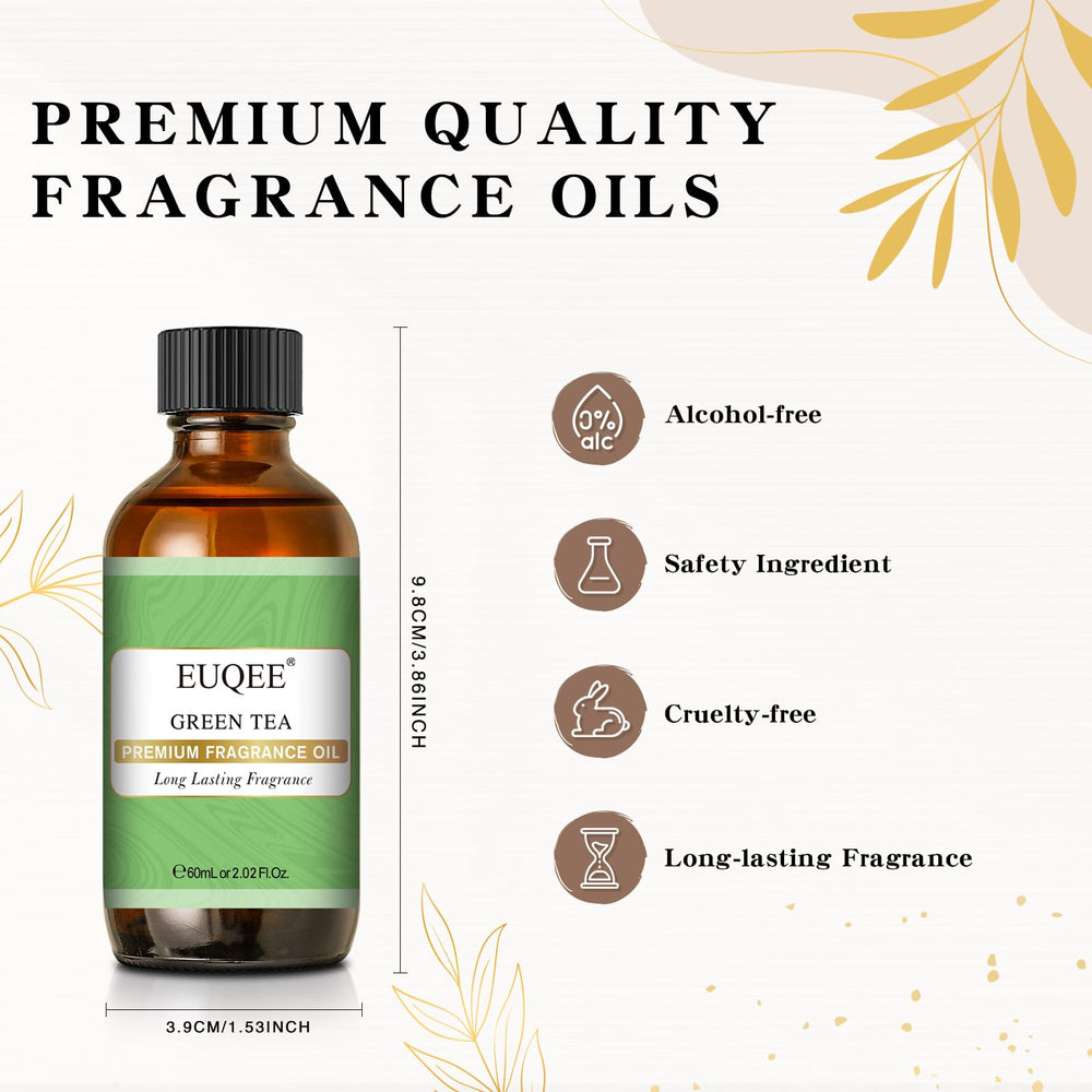 EUQEE Green Tea Fragrance Oil for candle making