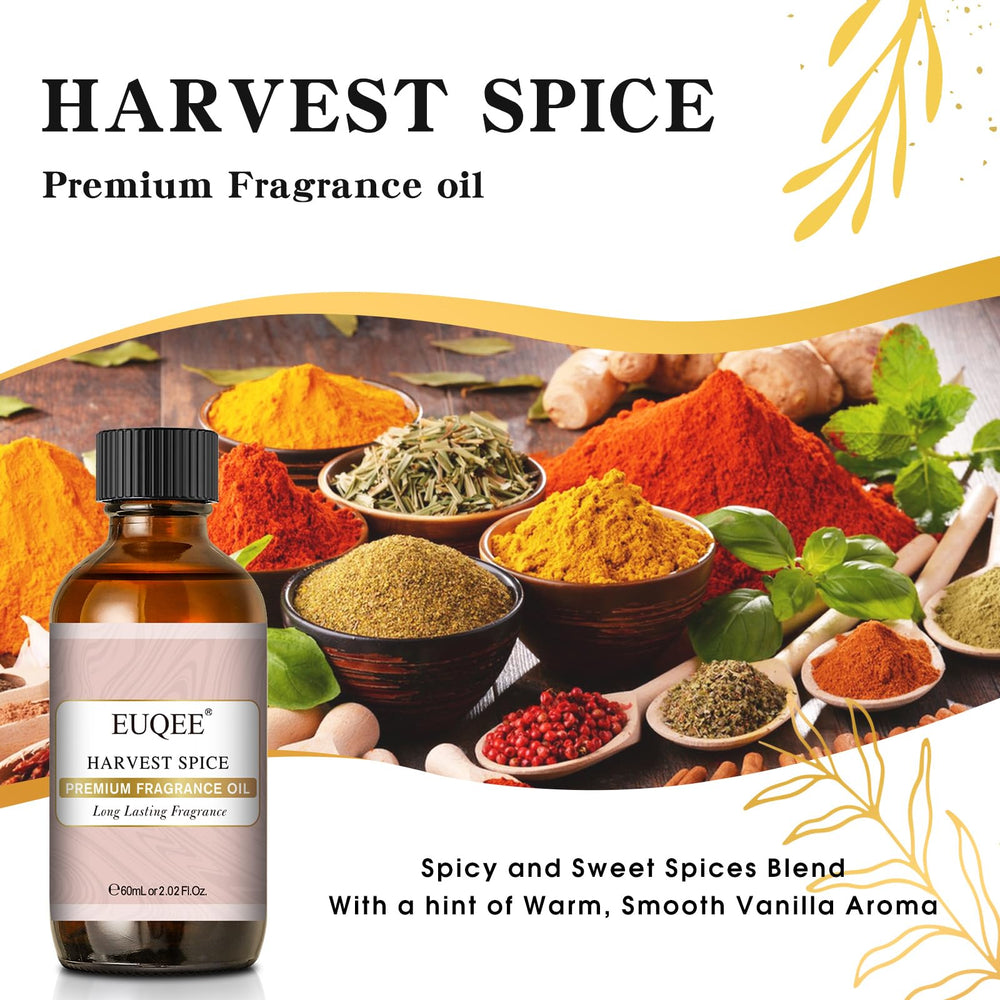 Prepared diffused aroma using EUQEE Harvest Spice Fragrance Oil