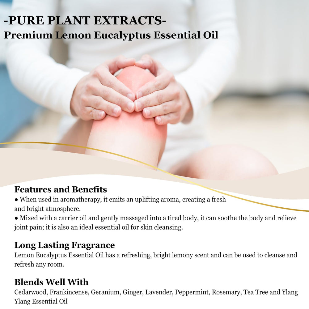 Lemon Eucalyptus essential oil being used in a diffuser