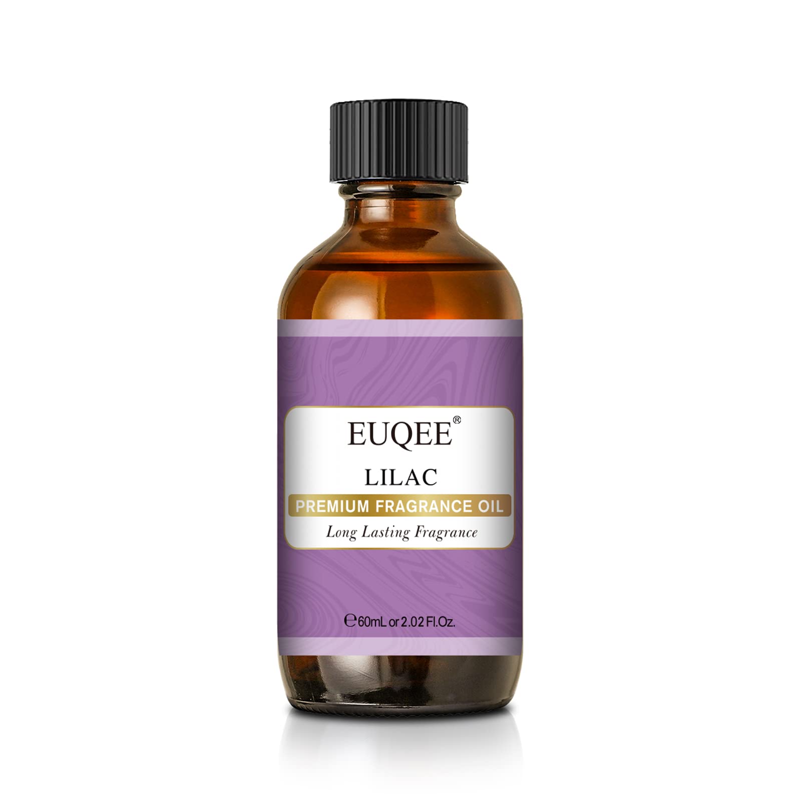 EUQEE Lilac Fragrance Oil 60ml bottle with glass dropper