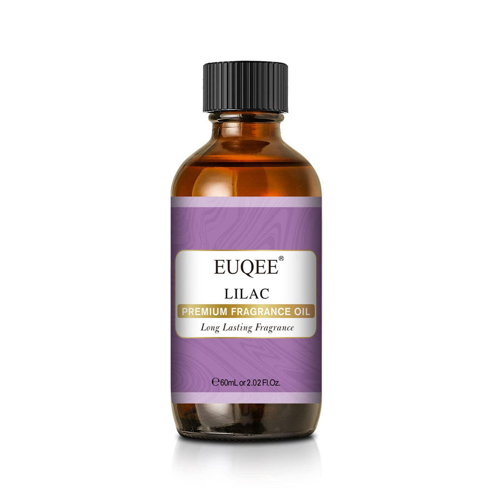 EUQEE Lilac Fragrance Oil 60ml bottle with glass dropper