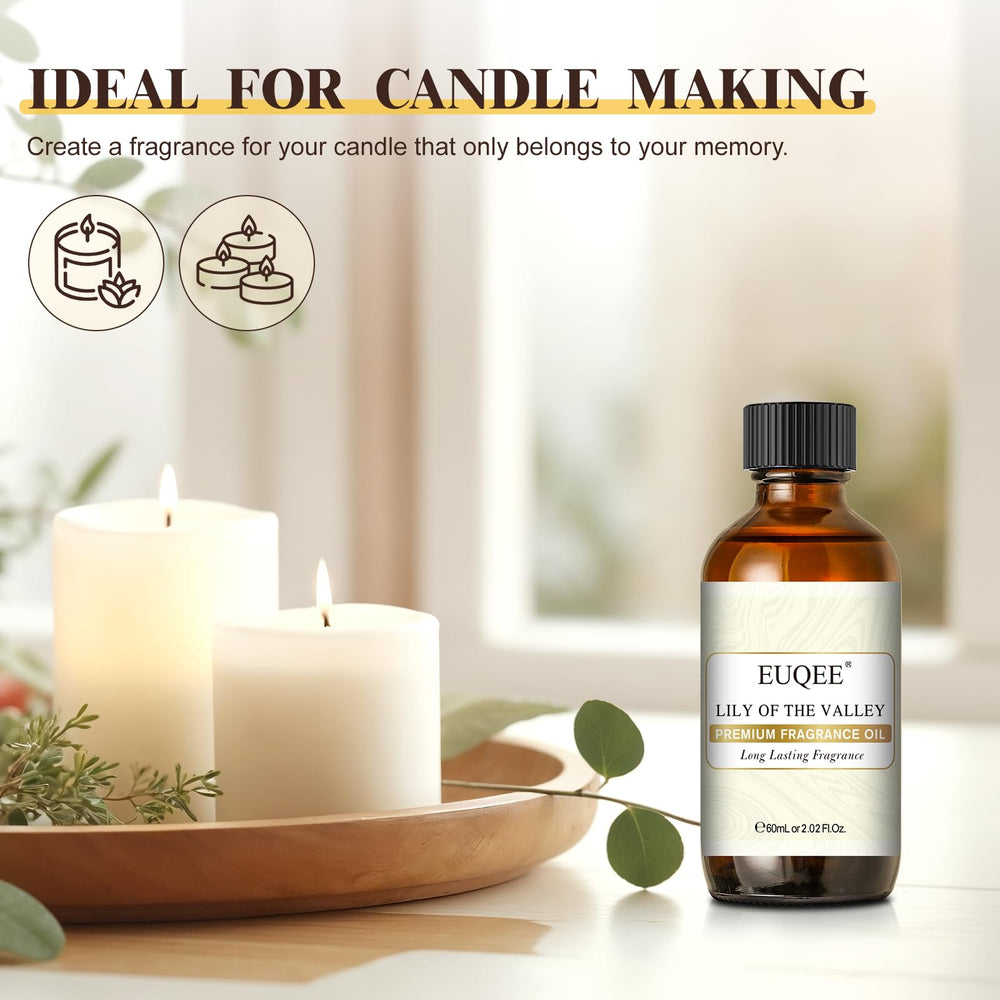Amber glass bottle with dropper for EUQEE fragrance oil