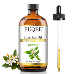 EUQEE Neroli Essential Oil 118mL bottle with glass dropper