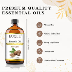 DIY candle making with EUQEE Nutmeg Essential Oil