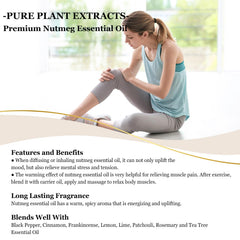 Diffuser with EUQEE Nutmeg Essential Oil aroma