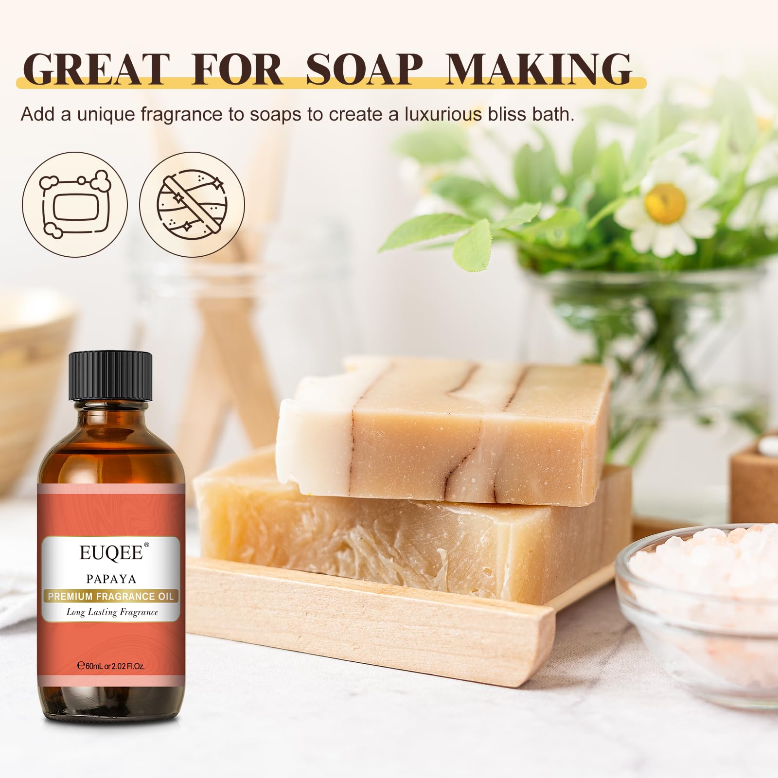 Diffuser usage of Papaya fragrance oil for aromatherapy