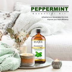 DIY soap and candle making with peppermint essential oil