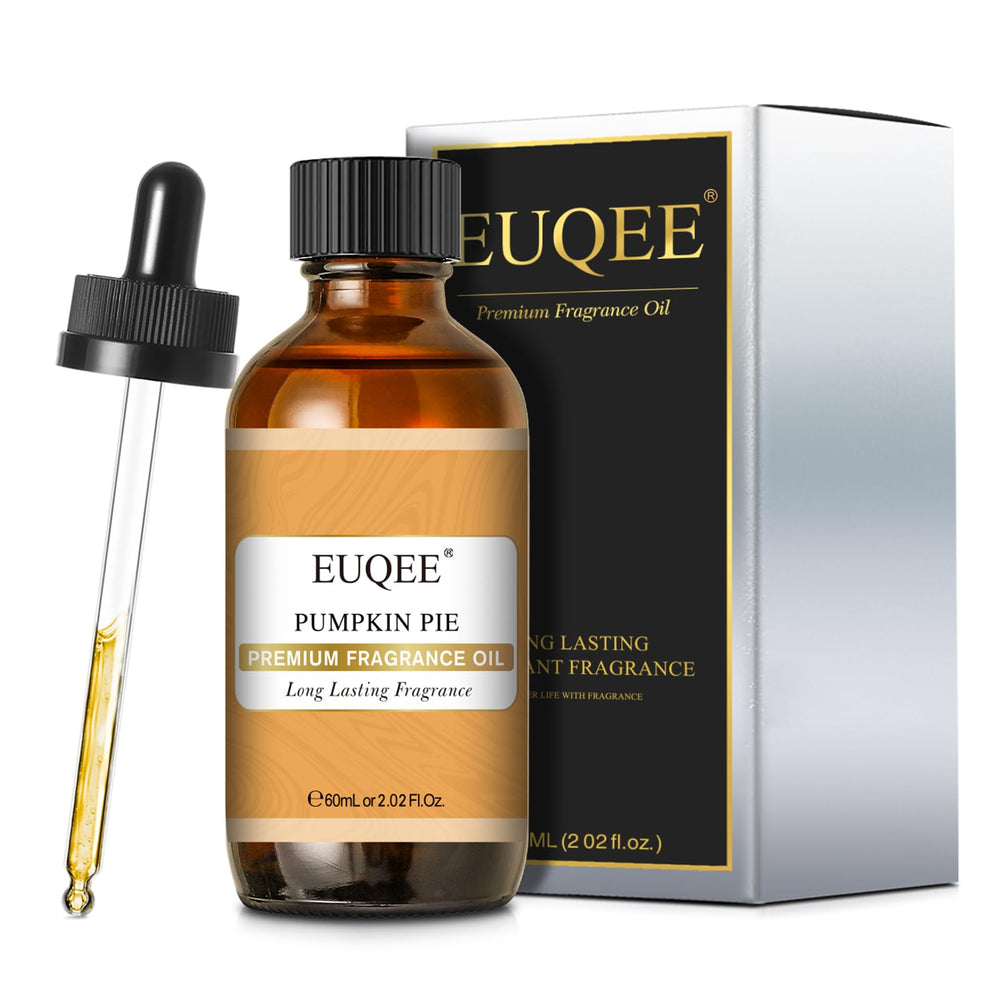 Gift-ready box featuring EUQEE Pumpkin Pie Fragrance Oil