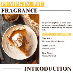 EUQEE Pumpkin Pie Fragrance Oil packaging and label