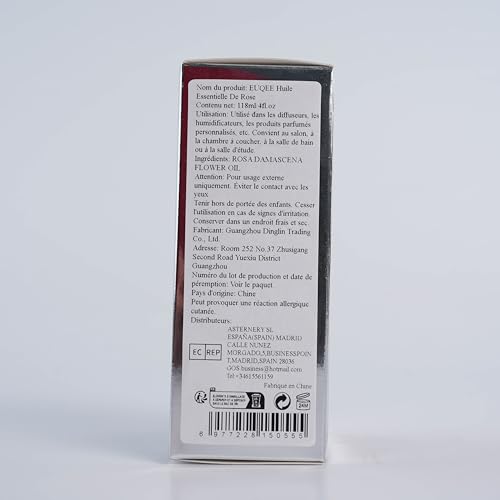Gift-ready EUQEE Rose Essential Oil packaging