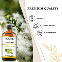 Tea tree essential oil used in candle and soap making