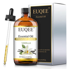 EUQEE vanilla essential oil product image set