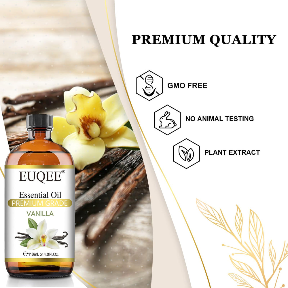 Vanilla essential oil diffuser usage by EUQEE