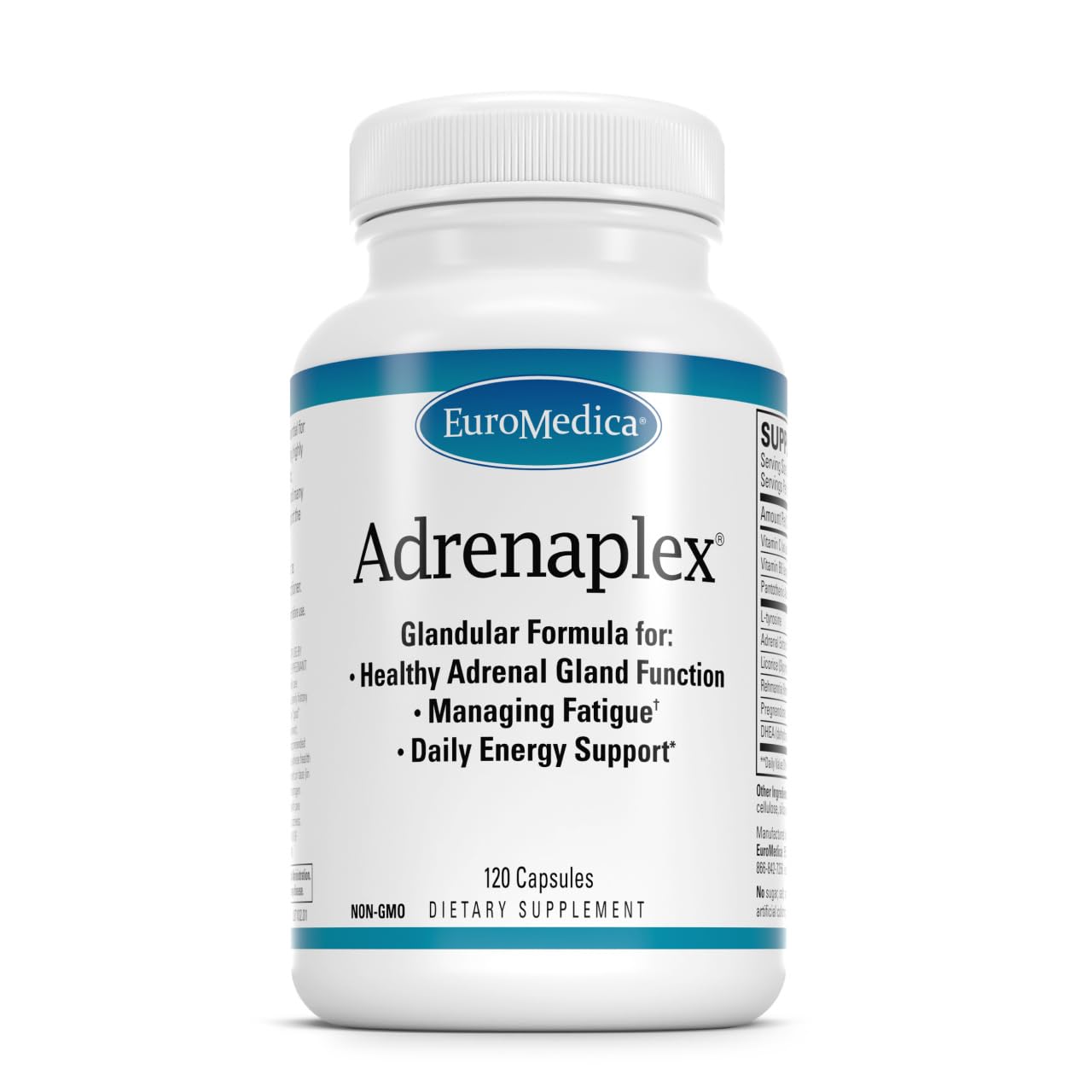 EuroMedica Adrenaplex bottle front label