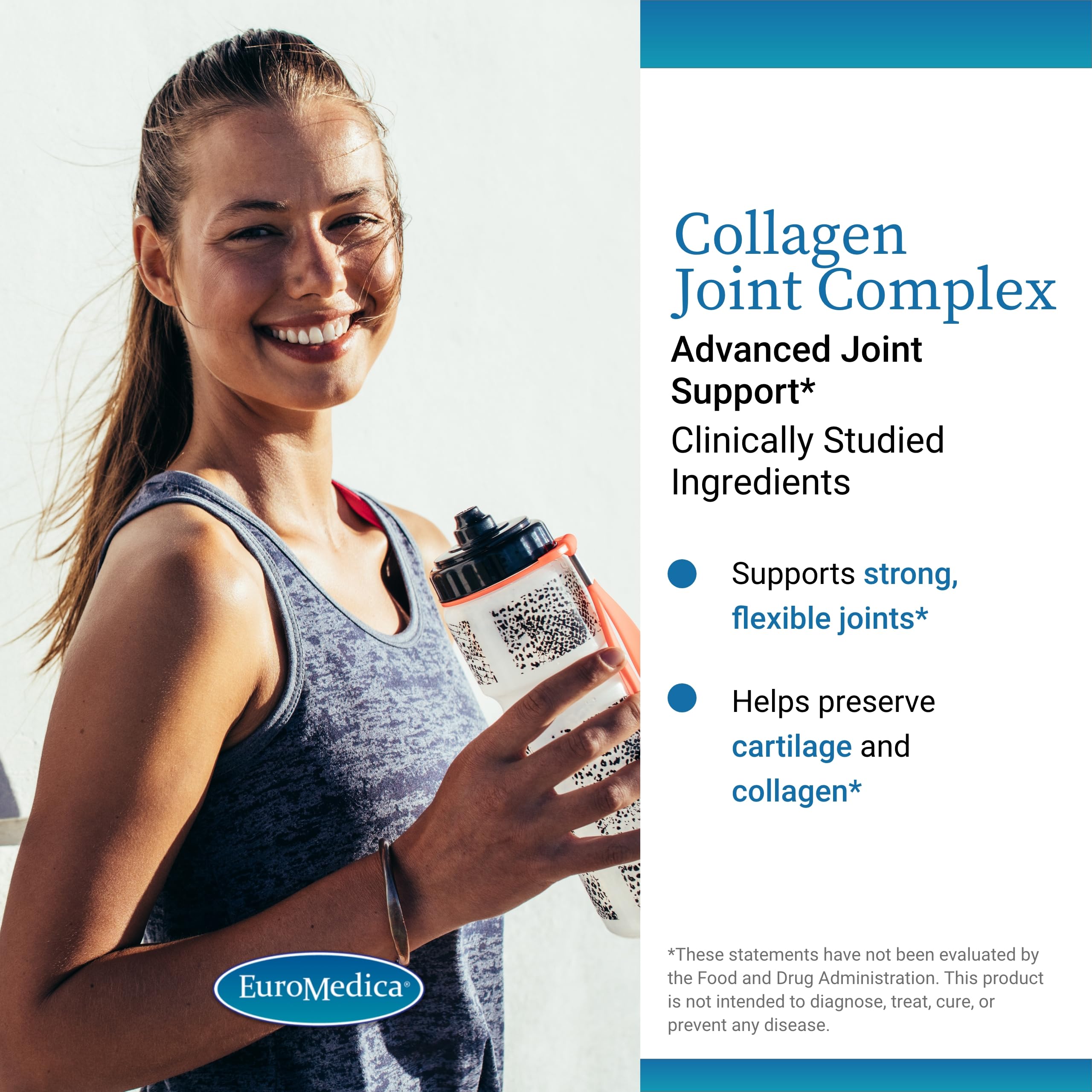 Concept image of Type II collagen for joint health