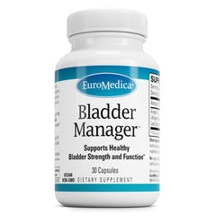 EuroMedica Bladder Manager bottle and packaging