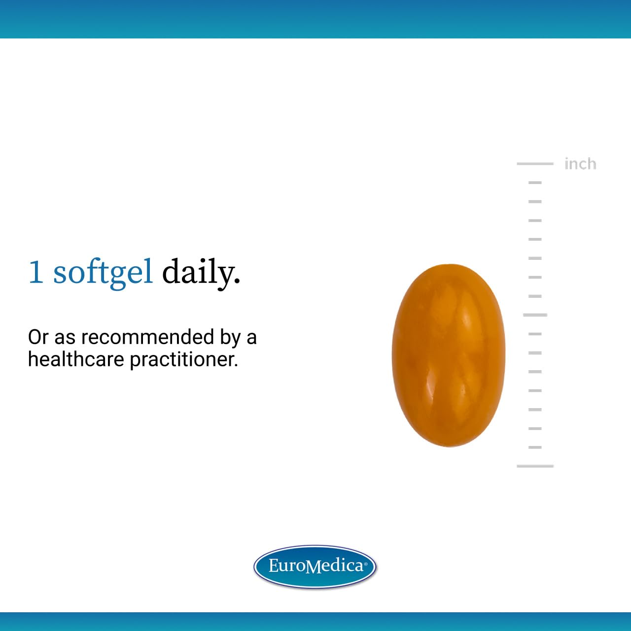 EuroMedica CuraPro closeup of the softgel capsule texture.