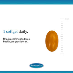 EuroMedica CuraPro closeup of the softgel capsule texture.