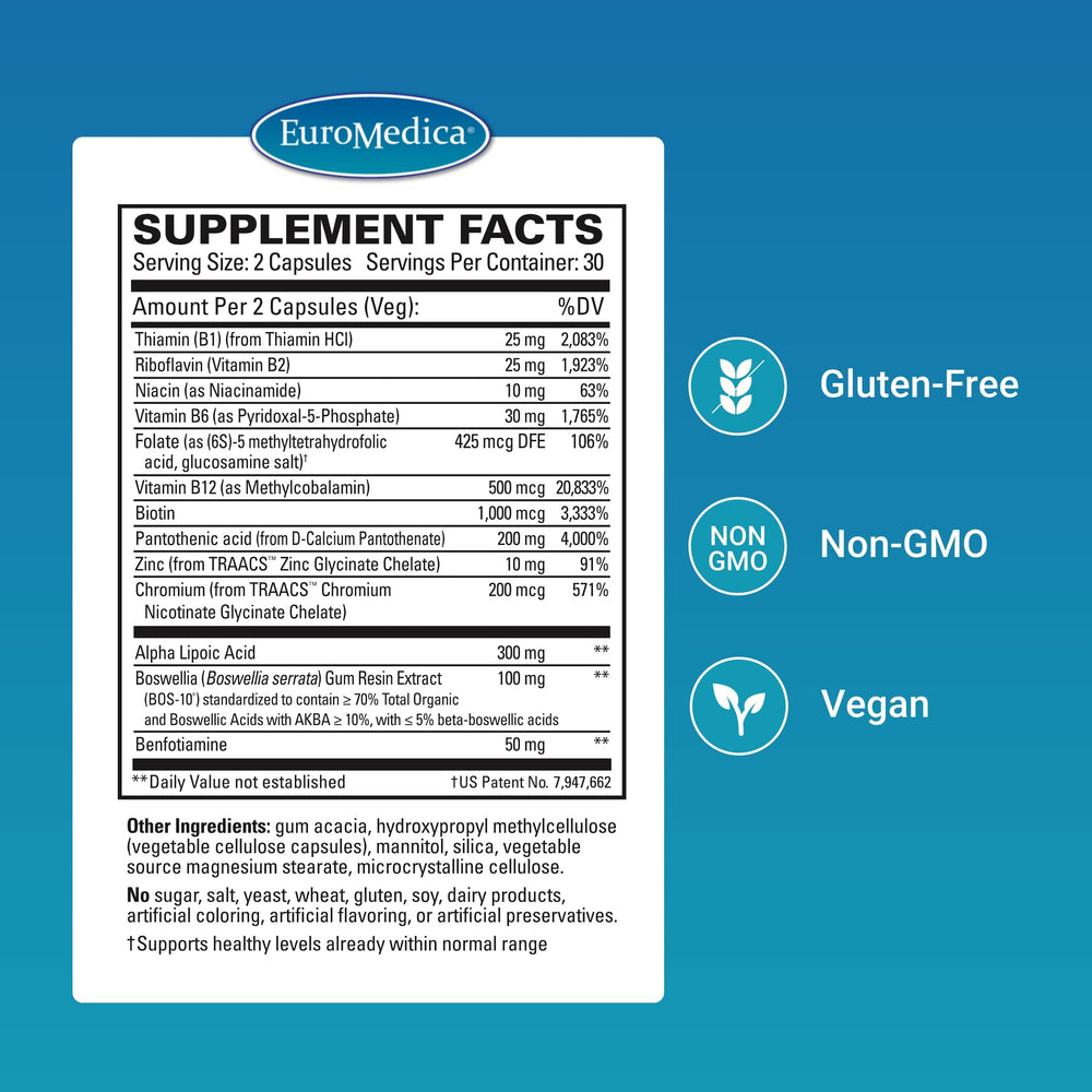 EuroMedica Nerve Complex vegan capsules