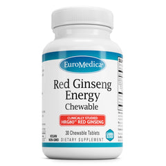 EuroMedica Red Ginseng Energy bottle front view