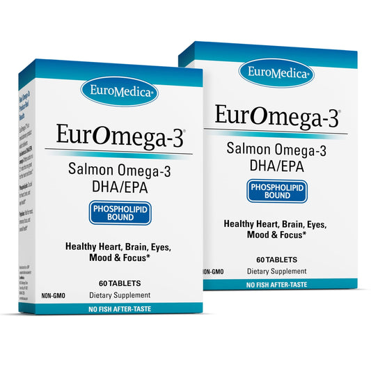 EuroMedica EurOmega-3 bottle with label