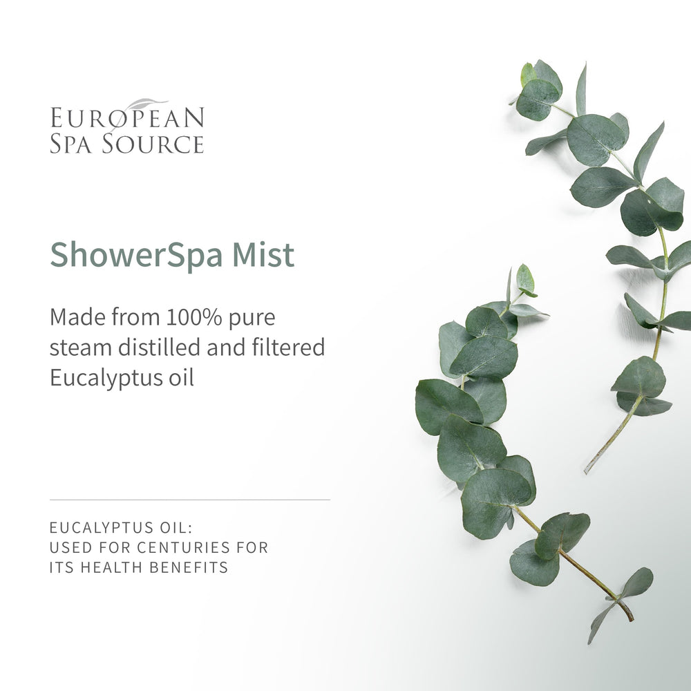 Shower spray being used in a luxury bathroom