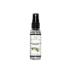 EuroSpa Aromatics Pure Eucalyptus ShowerMist bottle and label