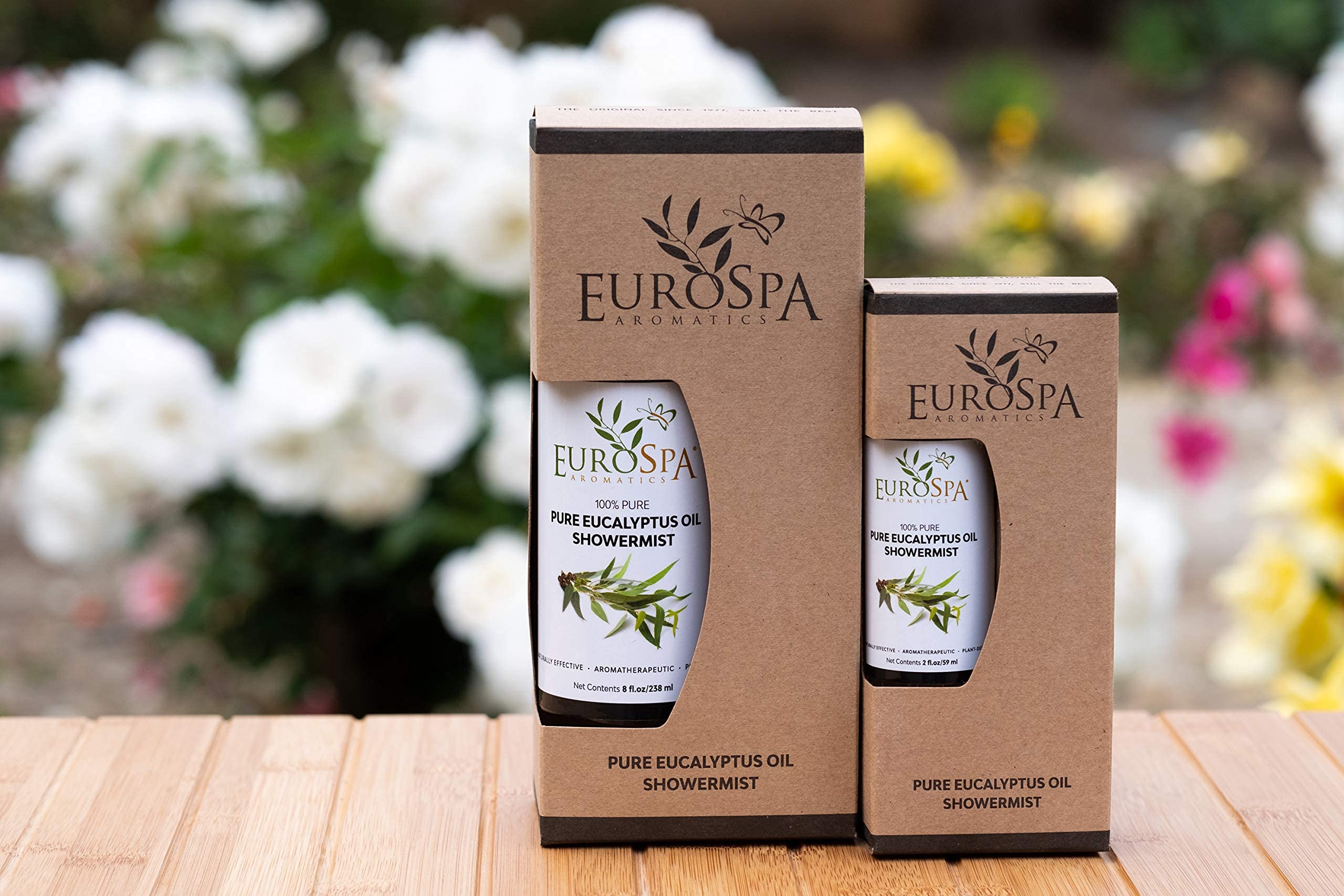 Pure Eucalyptus ShowerMist 2oz in 2-pack packaging