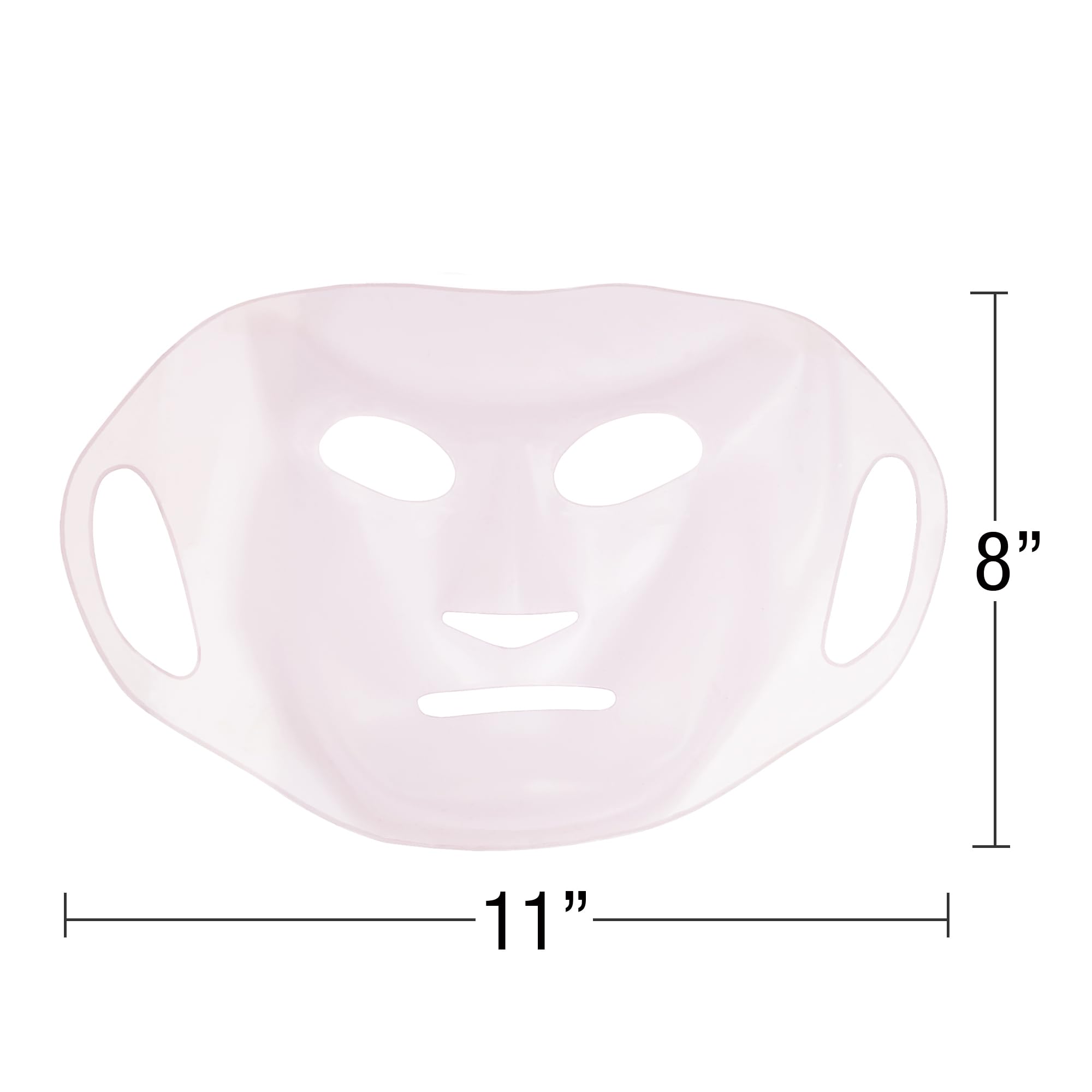 Eurow Luxe mask worn during routine for gentle hydration.