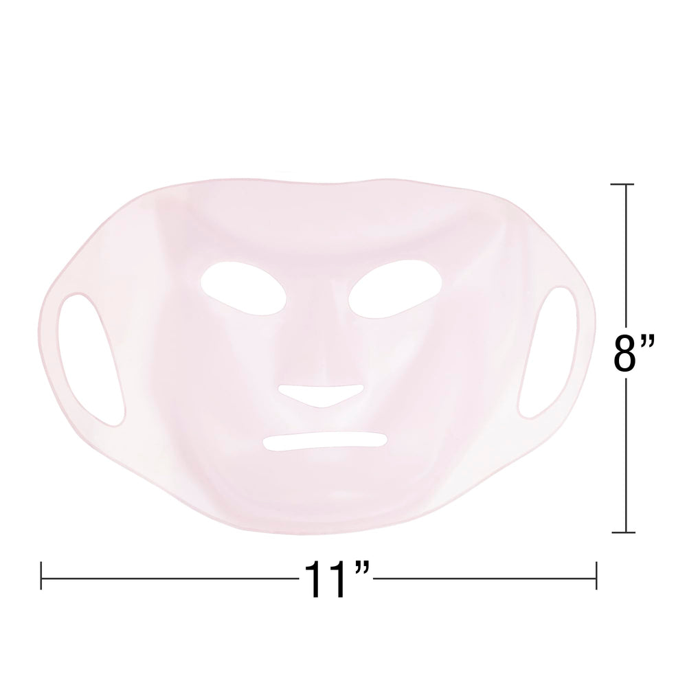 Eurow Luxe mask worn during routine for gentle hydration.