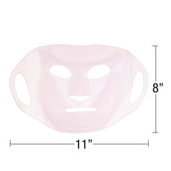 Eurow Luxe mask worn during routine for gentle hydration.