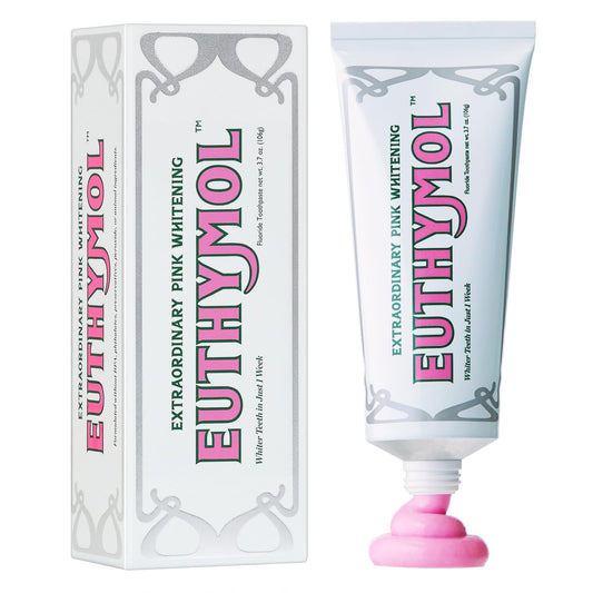 Front view of EUTHYMOL Whitening Toothpaste 3.7oz