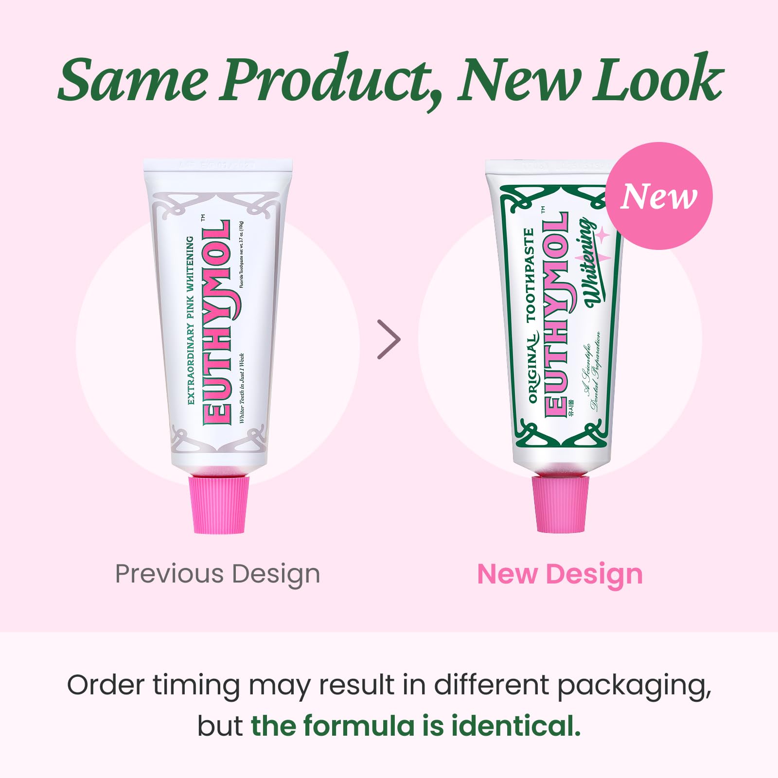 Open toothpaste tube displaying content and cap