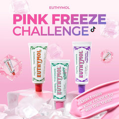 Fresh breath concept with toothpaste visuals
