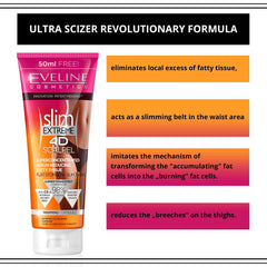 Cream texture of Slim Extreme 4D formula