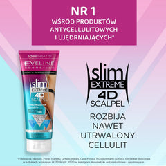 Product application showing cellulite reduction and smoother skin