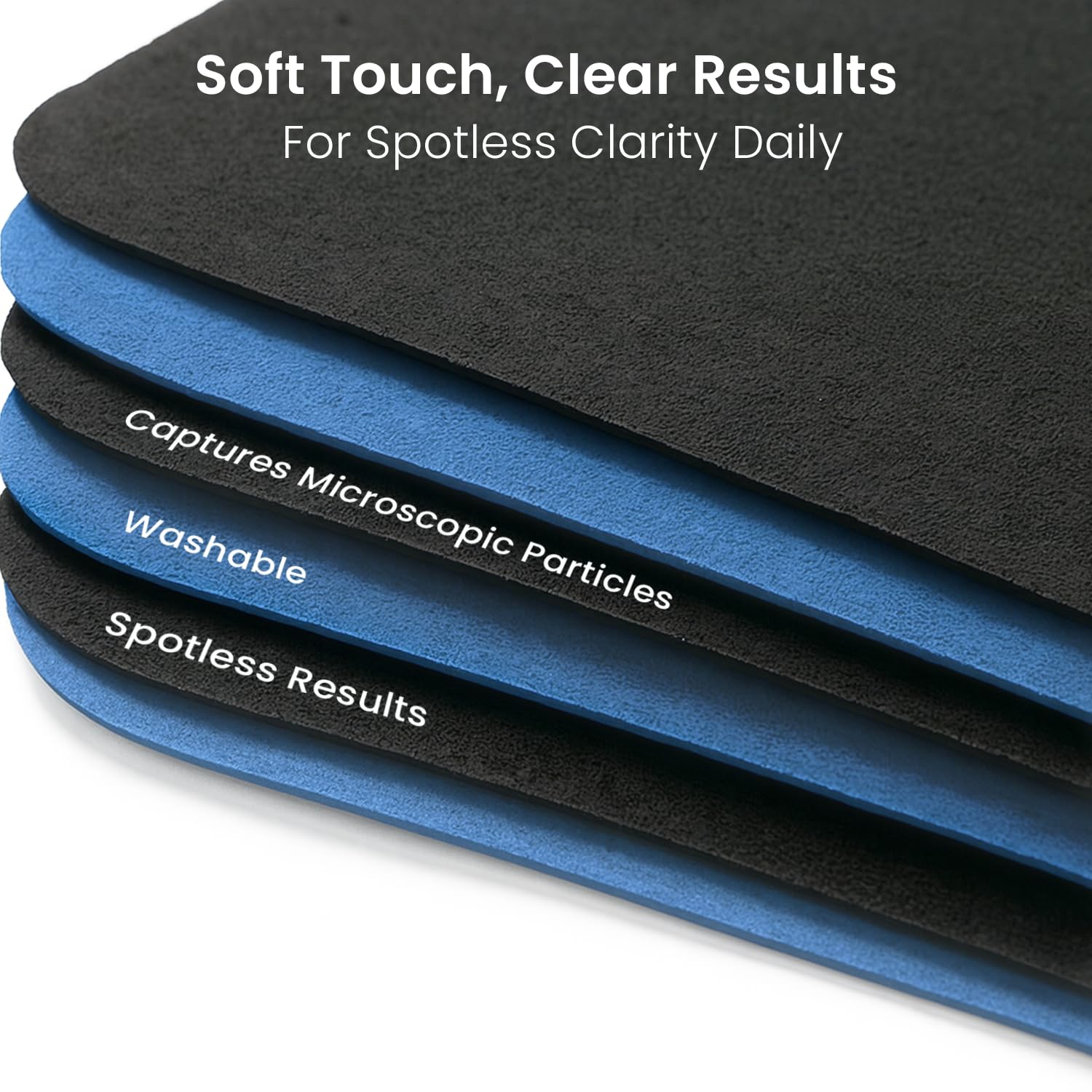 Lens cleaning cloth for cameras and optics