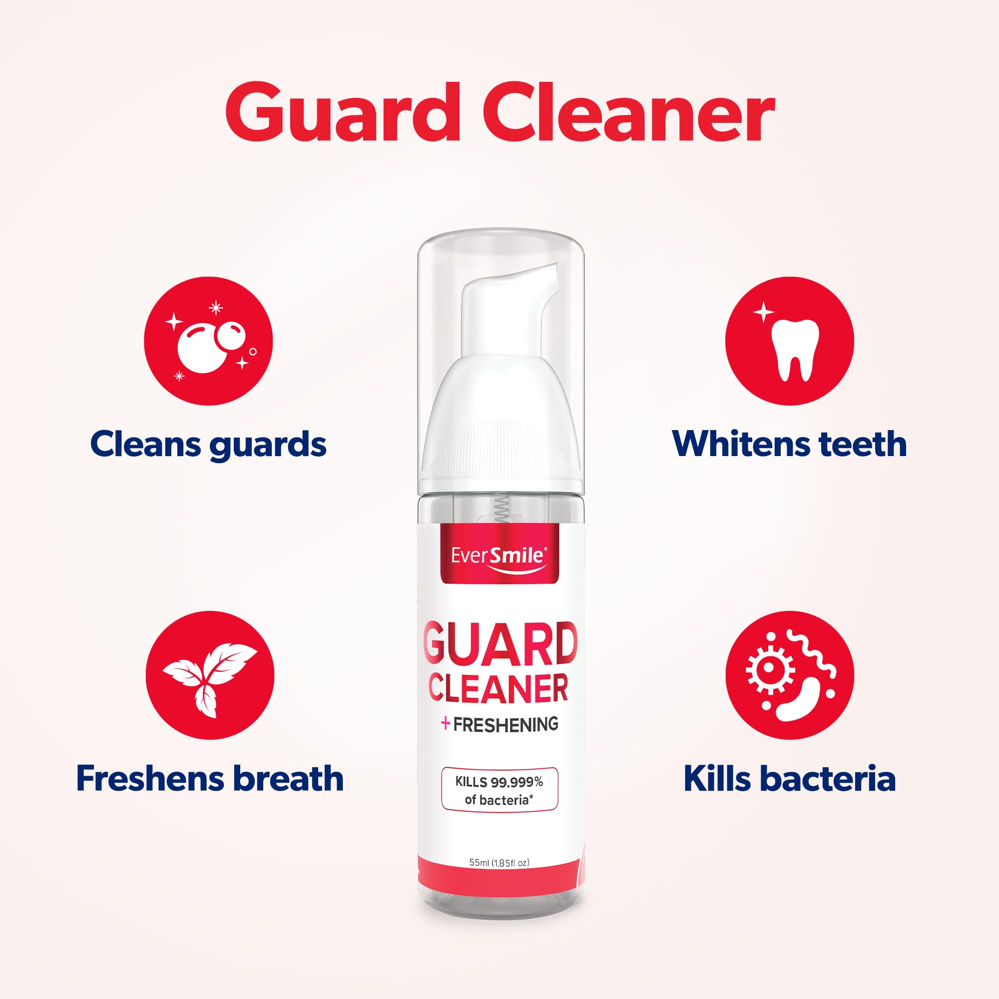 EverSmile Guard Cleaning Foam label on packaging
