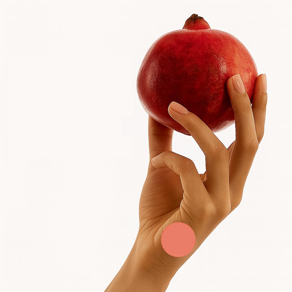 Hands applying EverBliss GLP1 Patch to the skin