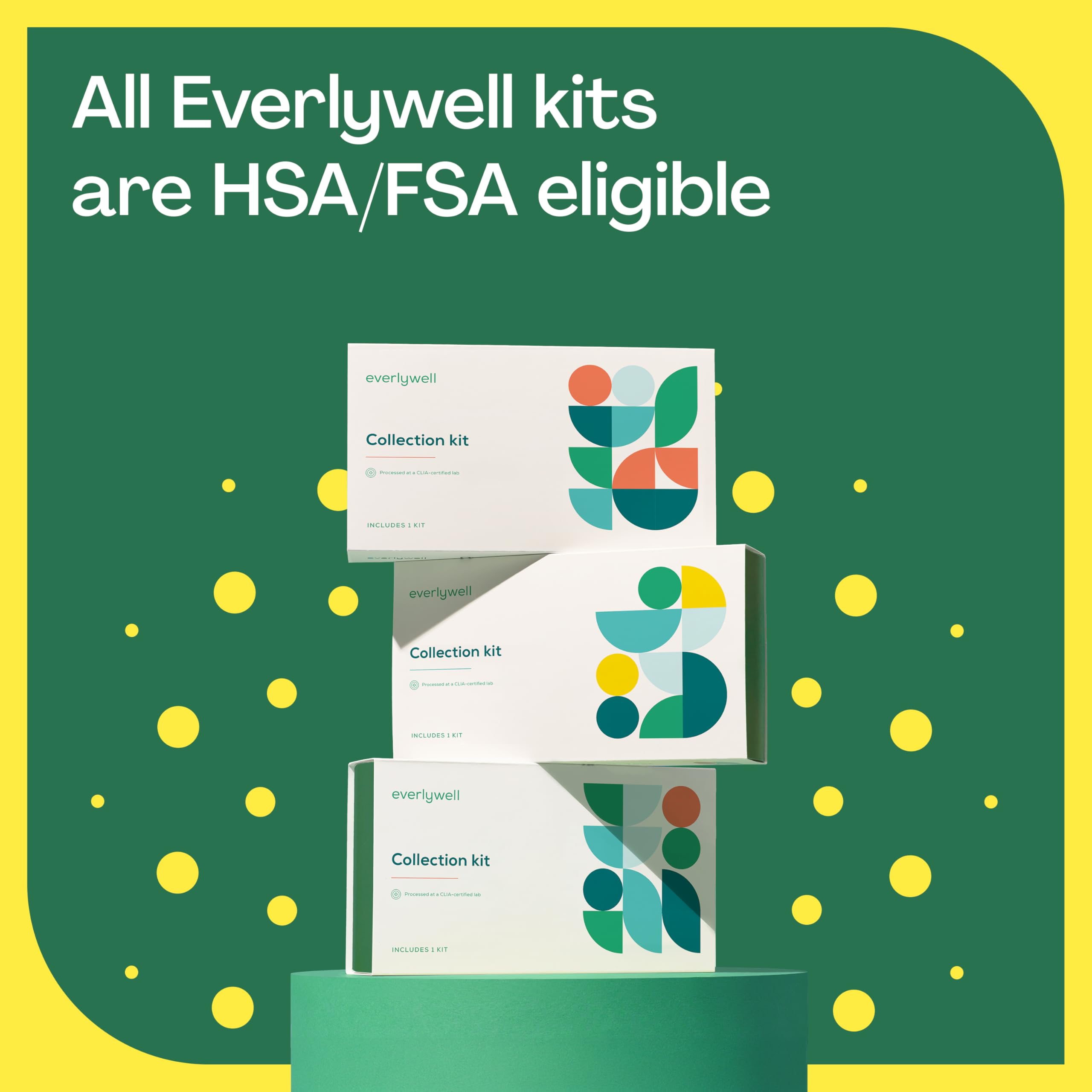 Digital results dashboard for Everlywell Food Sensitivity Test